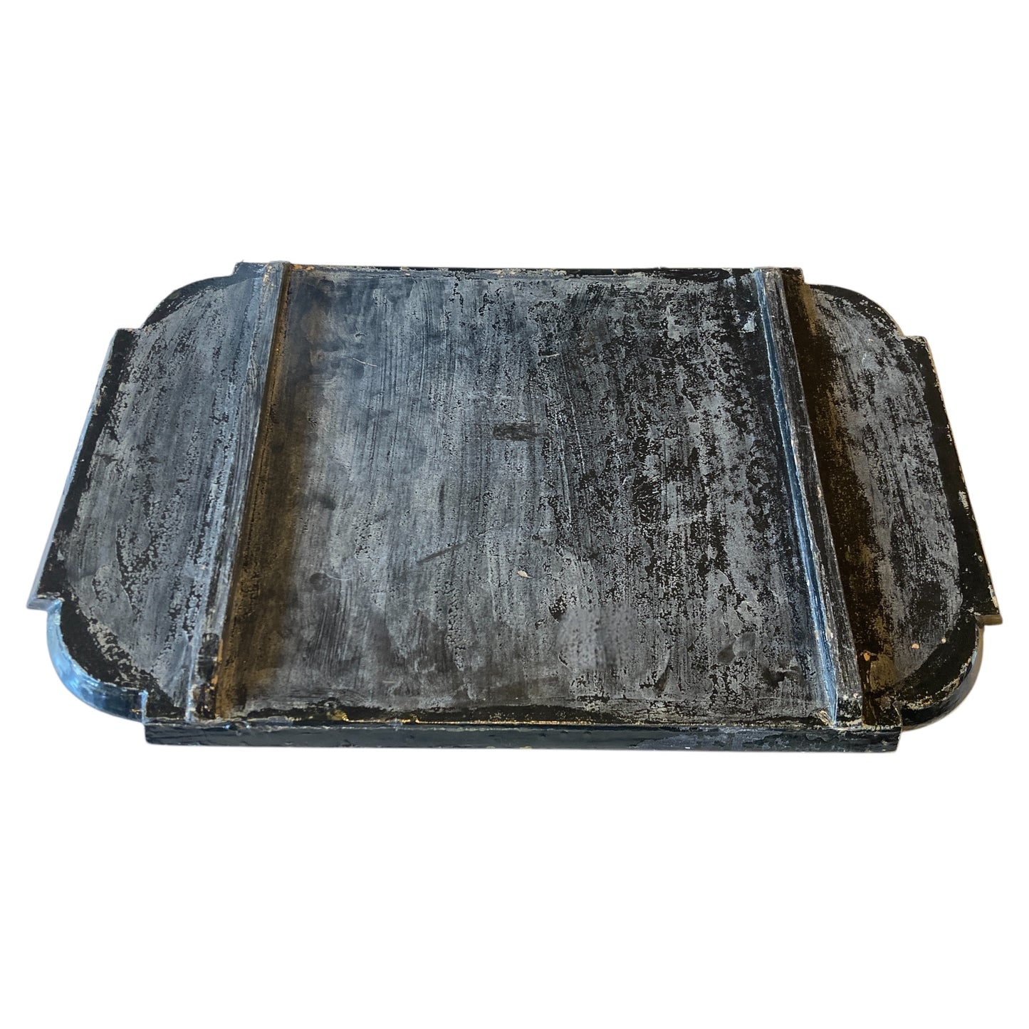 C19 Painted Wooden Tray