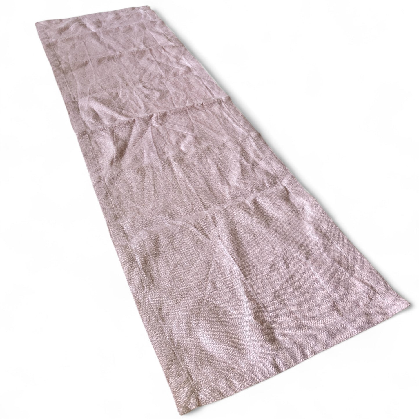 Pink Linen Runner