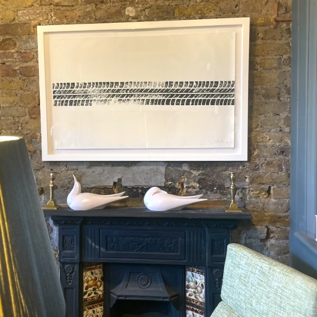 Gavin Turk Tyre Print