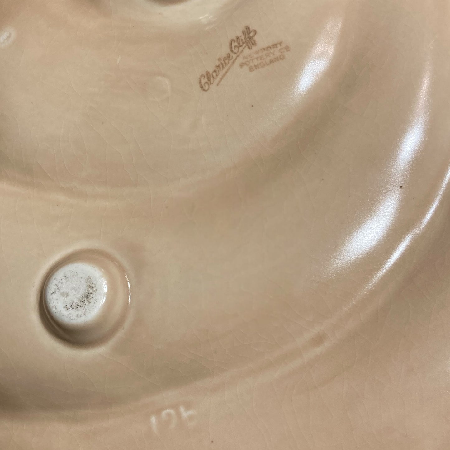 Clarice Cliff Shell Bowl