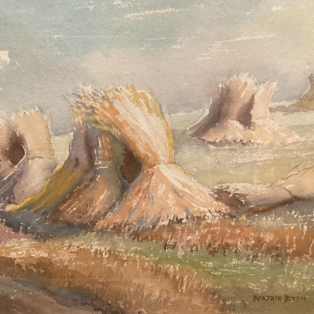 Summer Harvest Watercolour