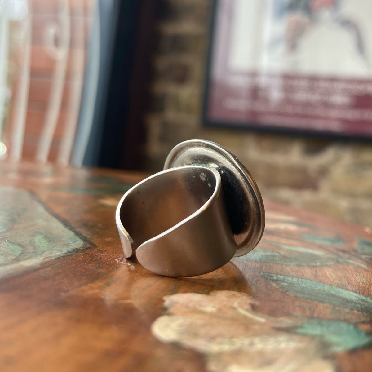 Bent Larsen Pewter Ring