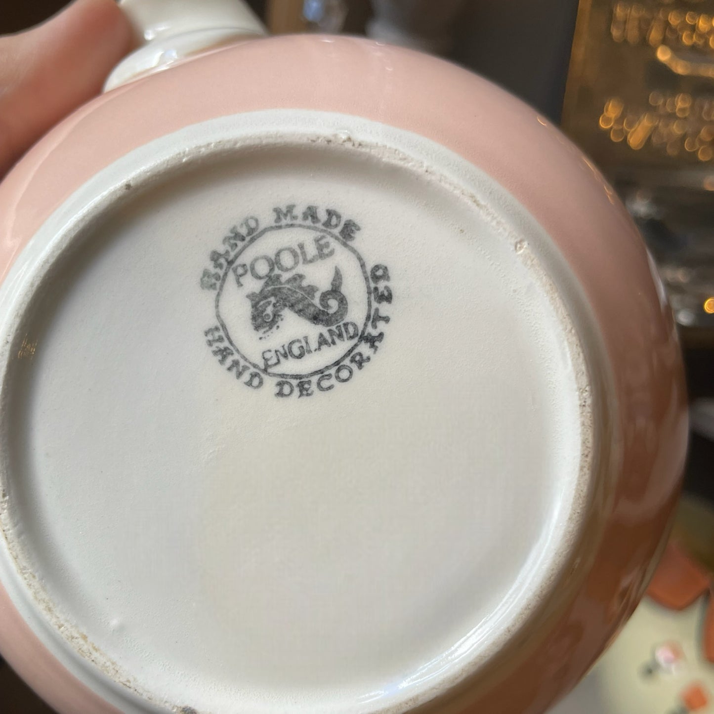 Poole Pottery Lidded Bowl