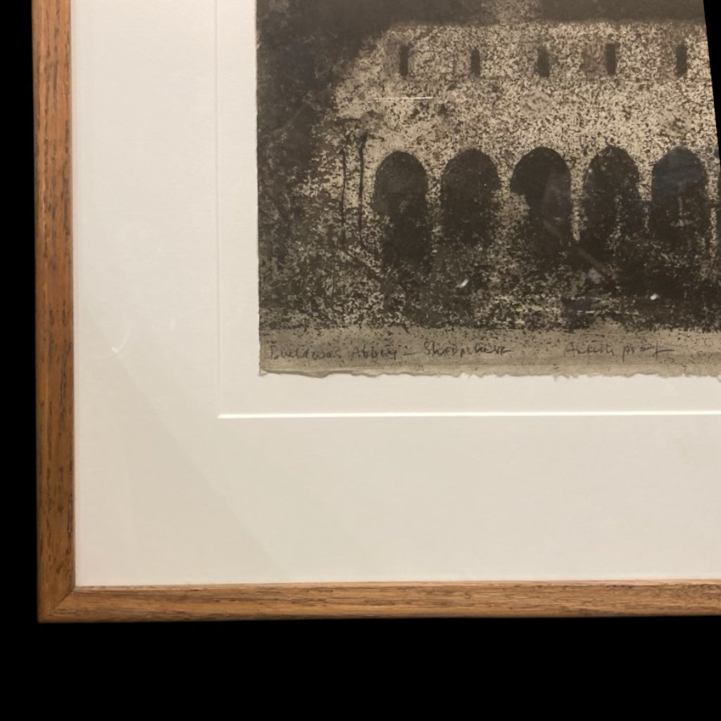 Norman Ackroyd, Buildwas Abbey