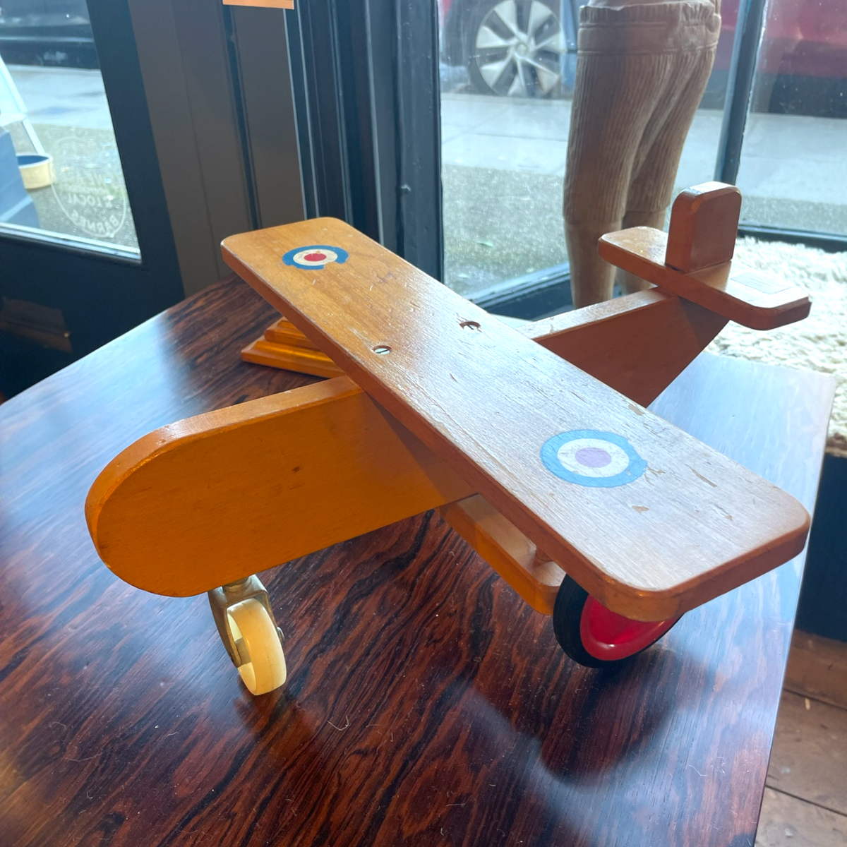 Vintage Wooden Aeroplane