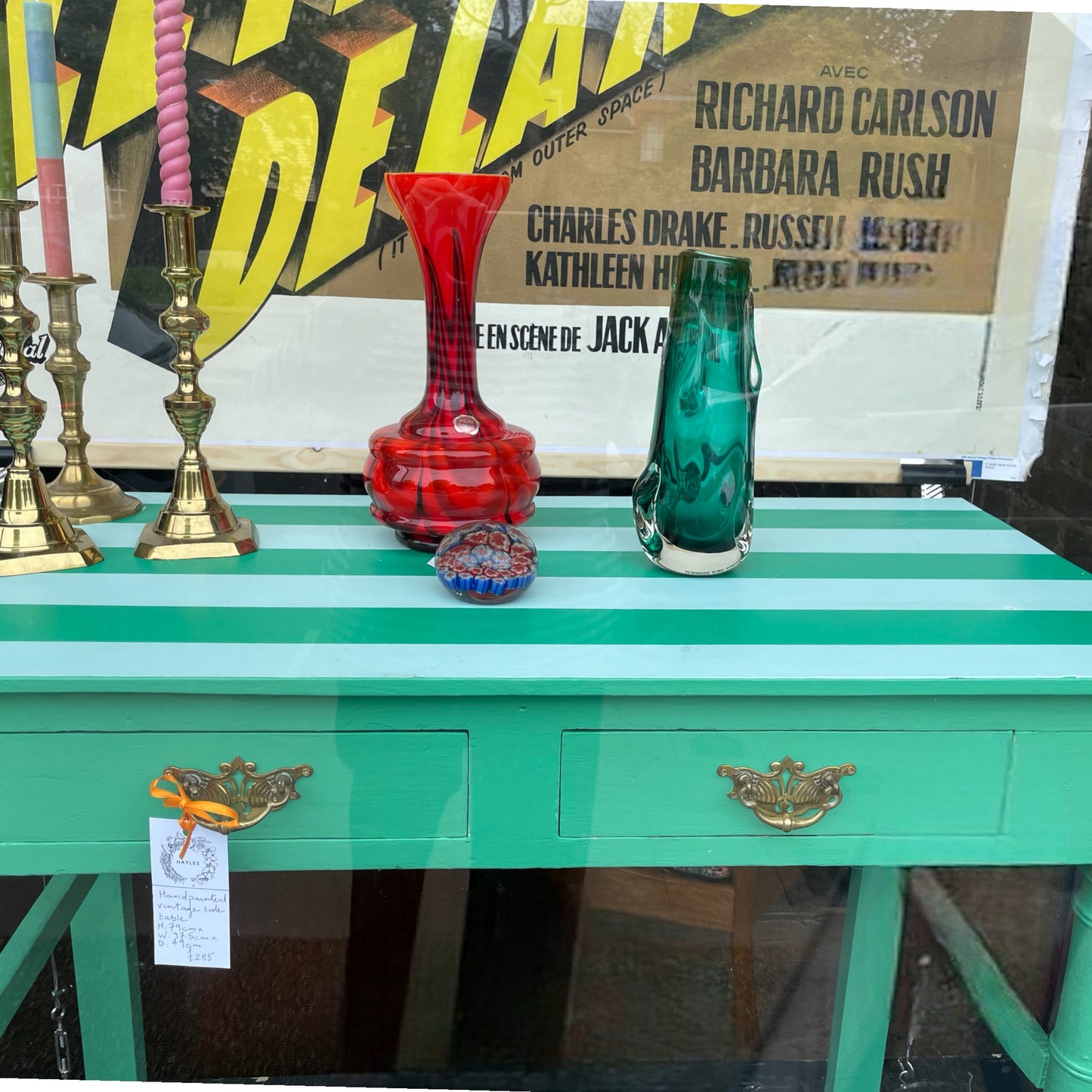 Hand Painted Side Table