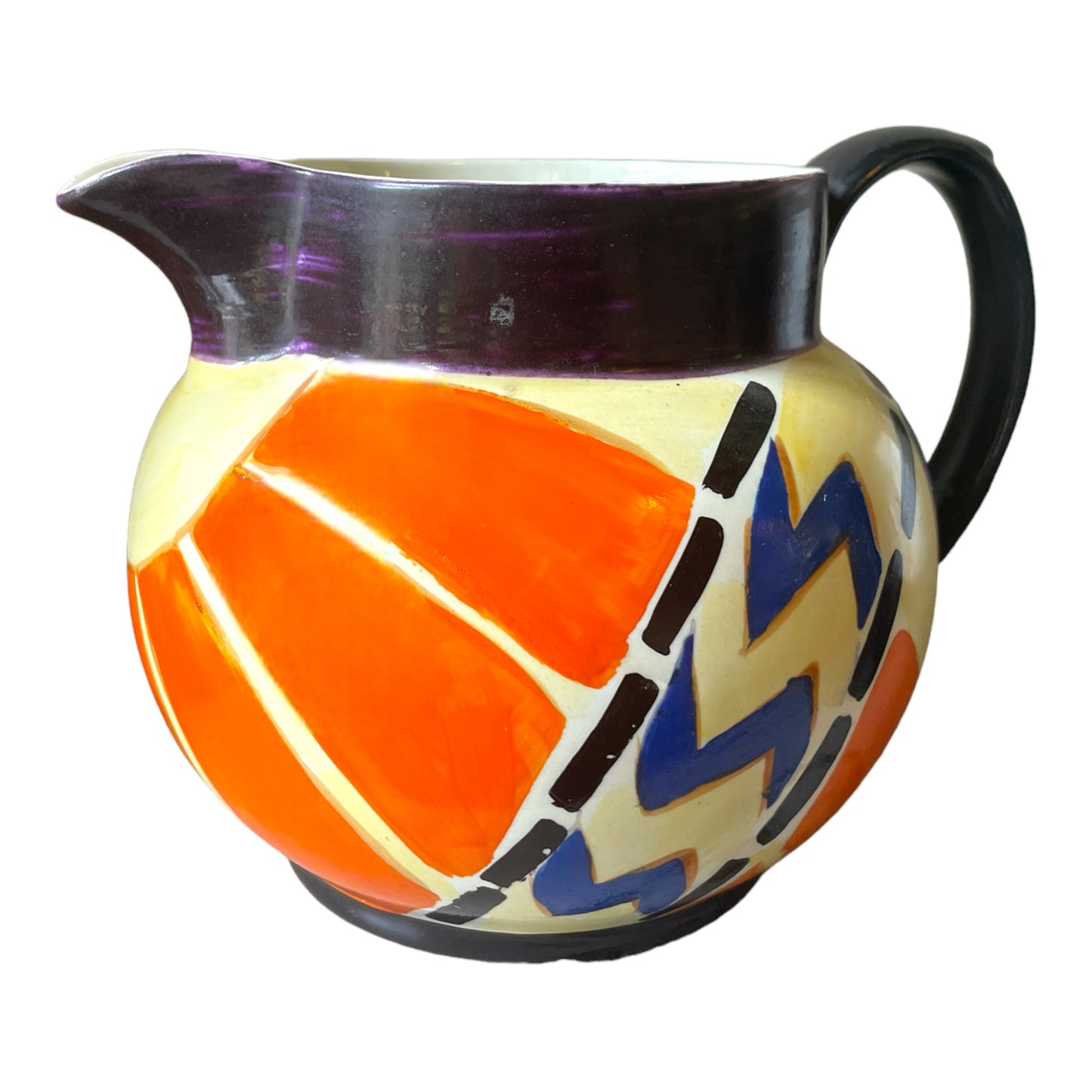 Handpainted Art Deco Jugs