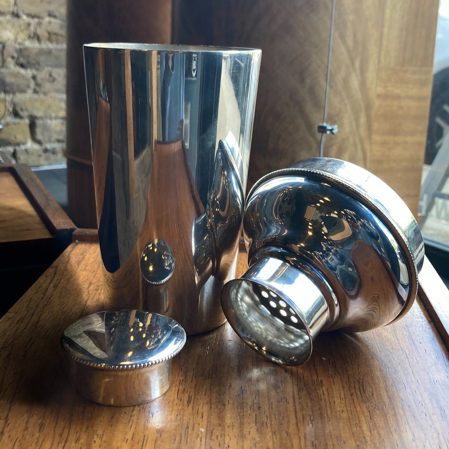 Vintage Silver Cocktail Shaker