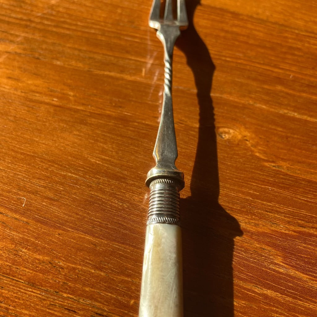 Silver Plated Pickle Fork