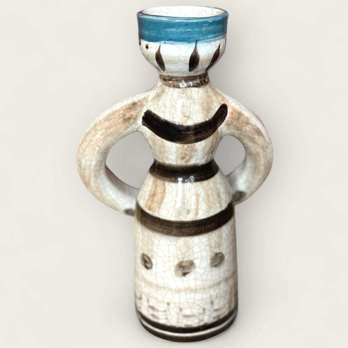 Picasso Style Ceramic Vase