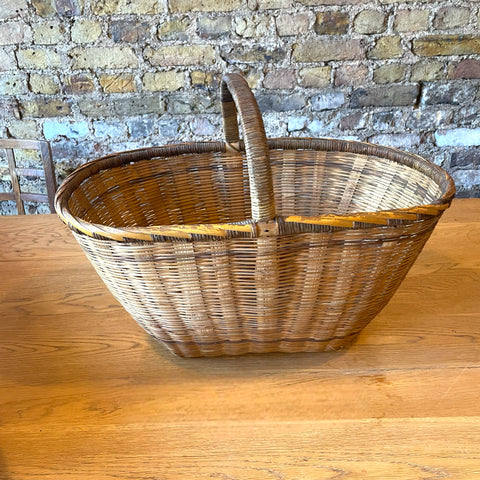 Assorted Large Willow Shopping Baskets