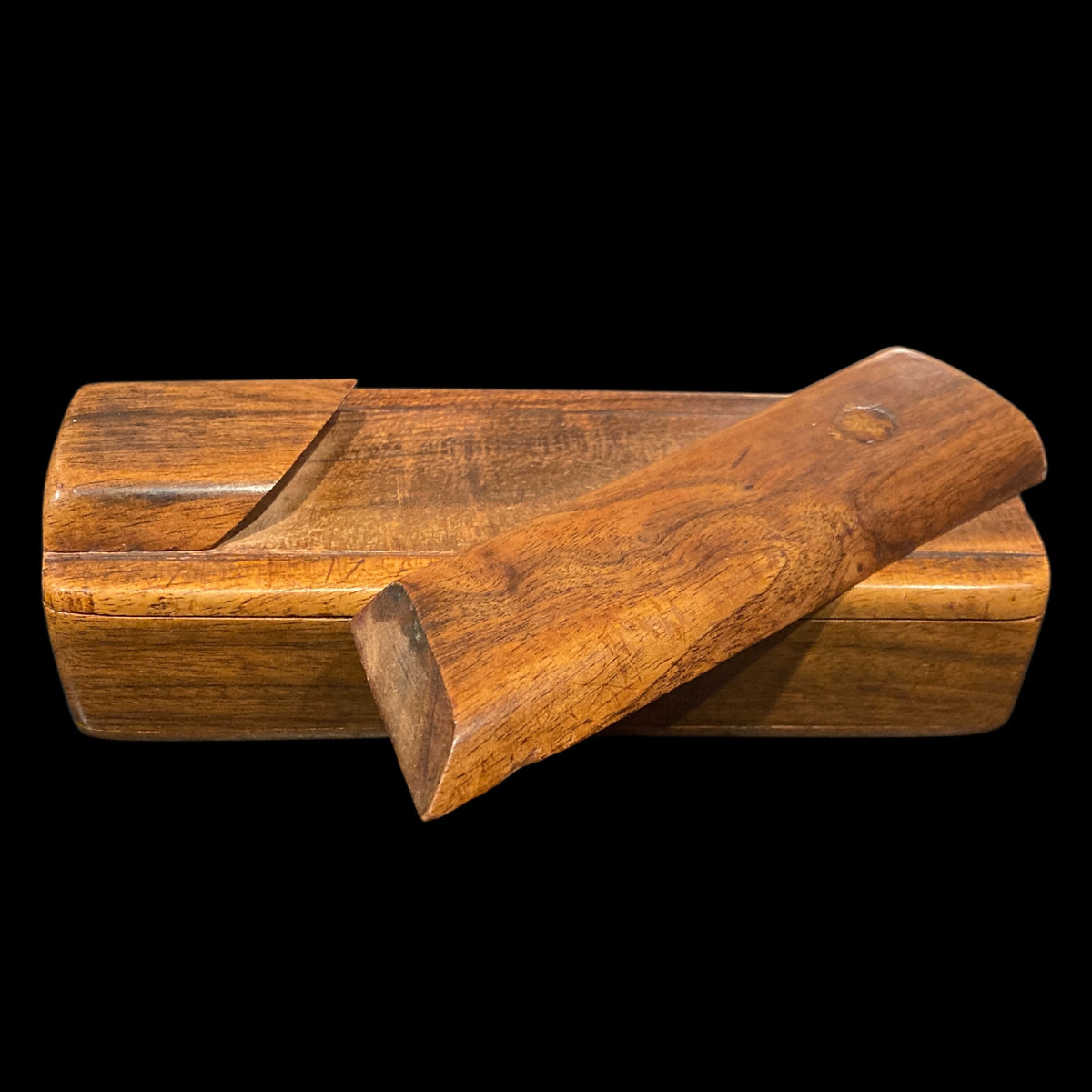 Vintage Treen Puzzle Box