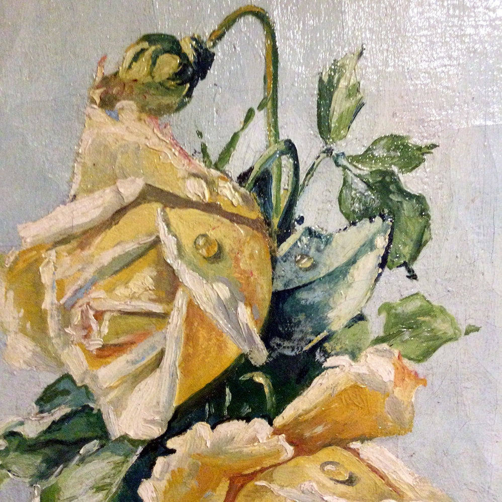 Vintage Flower Painting