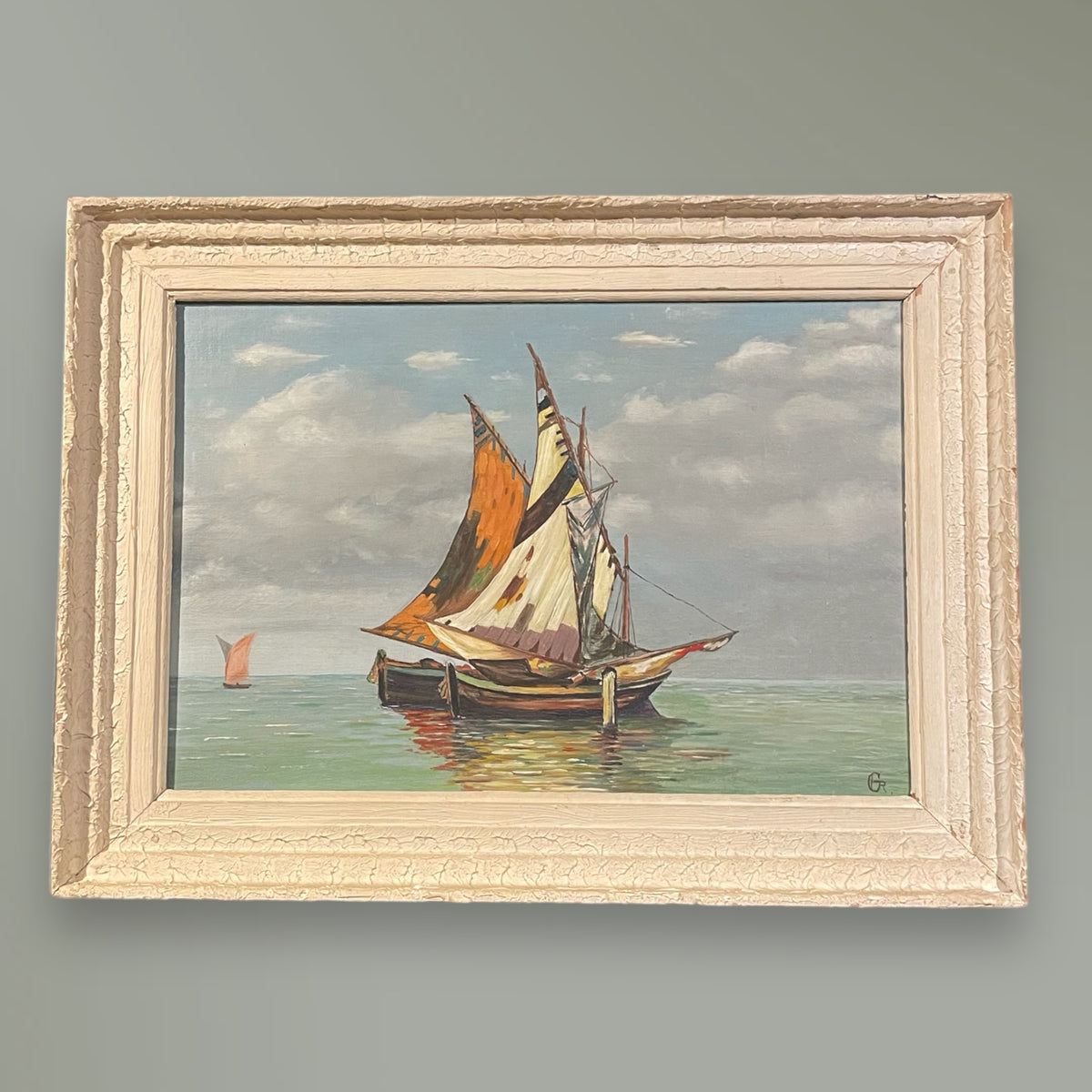 Fishing Boats At Sea