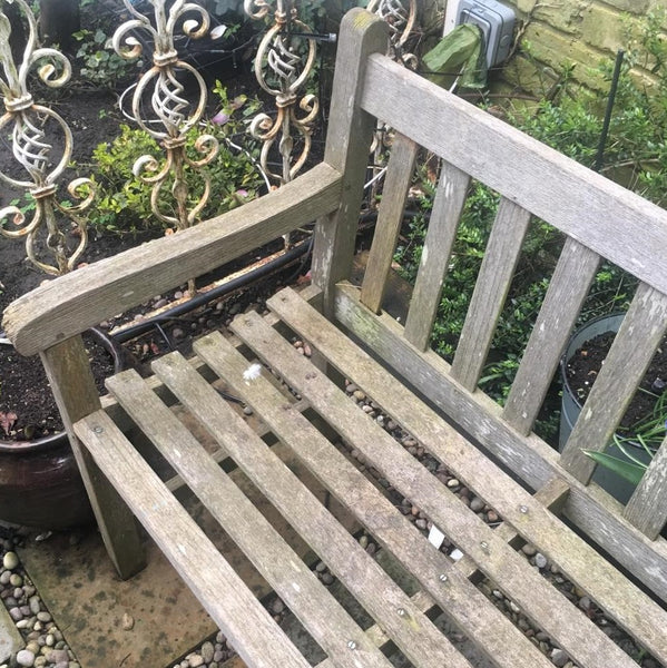 Vintage Teak Garden Bench