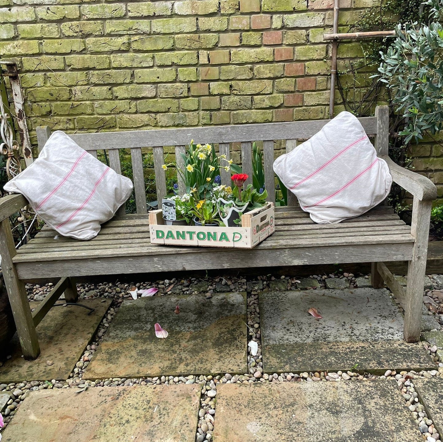 Vintage Teak Garden Bench
