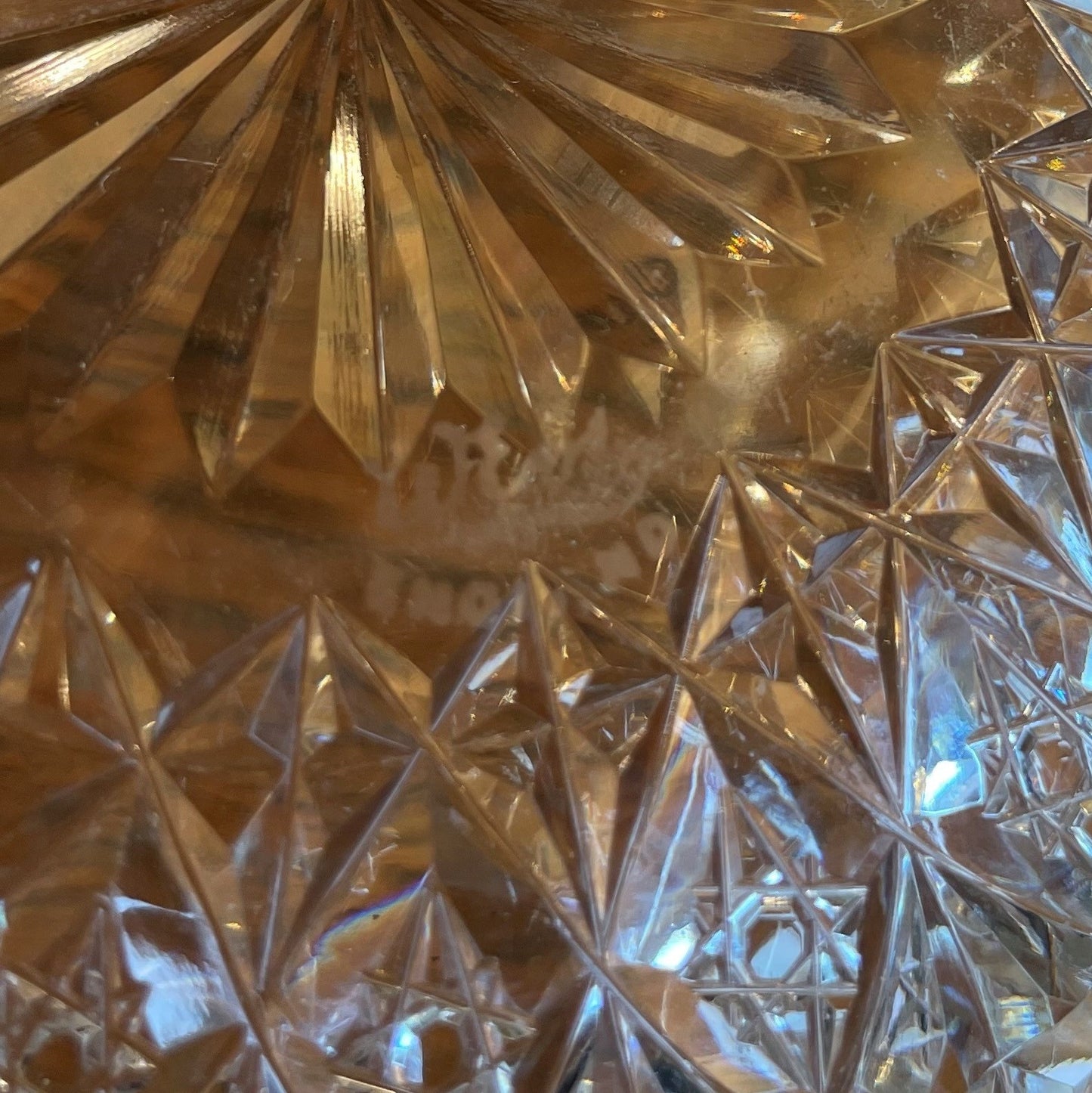 Webb Cut Crystal Finger Bowls