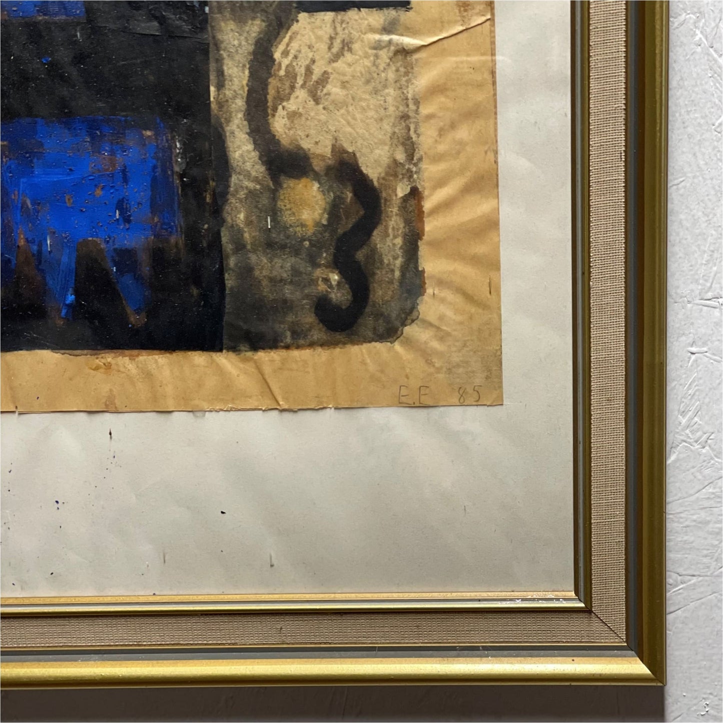 Abstract Cubist Drawing - Art