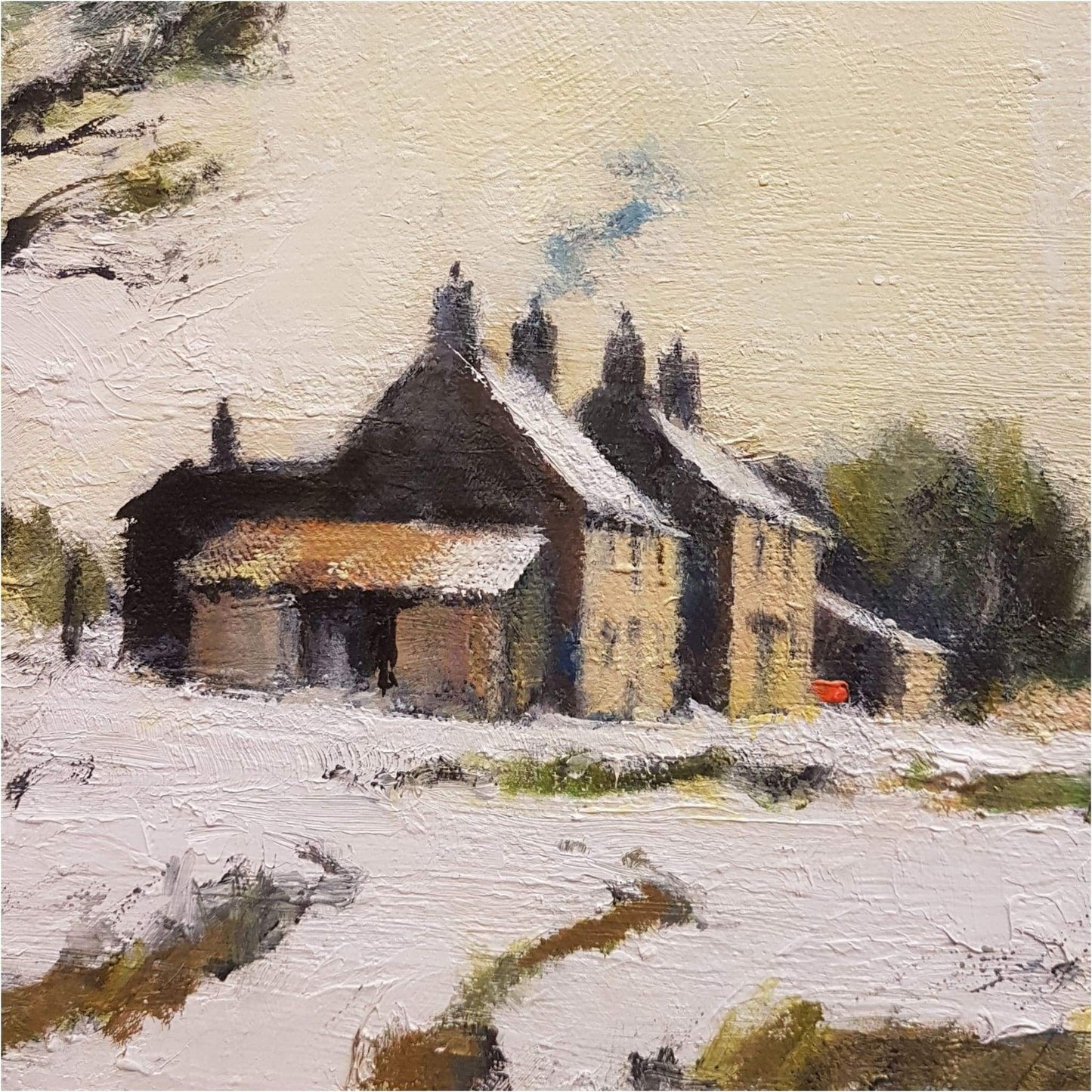 Art - Ian Houston, East Suffolk Under Snow