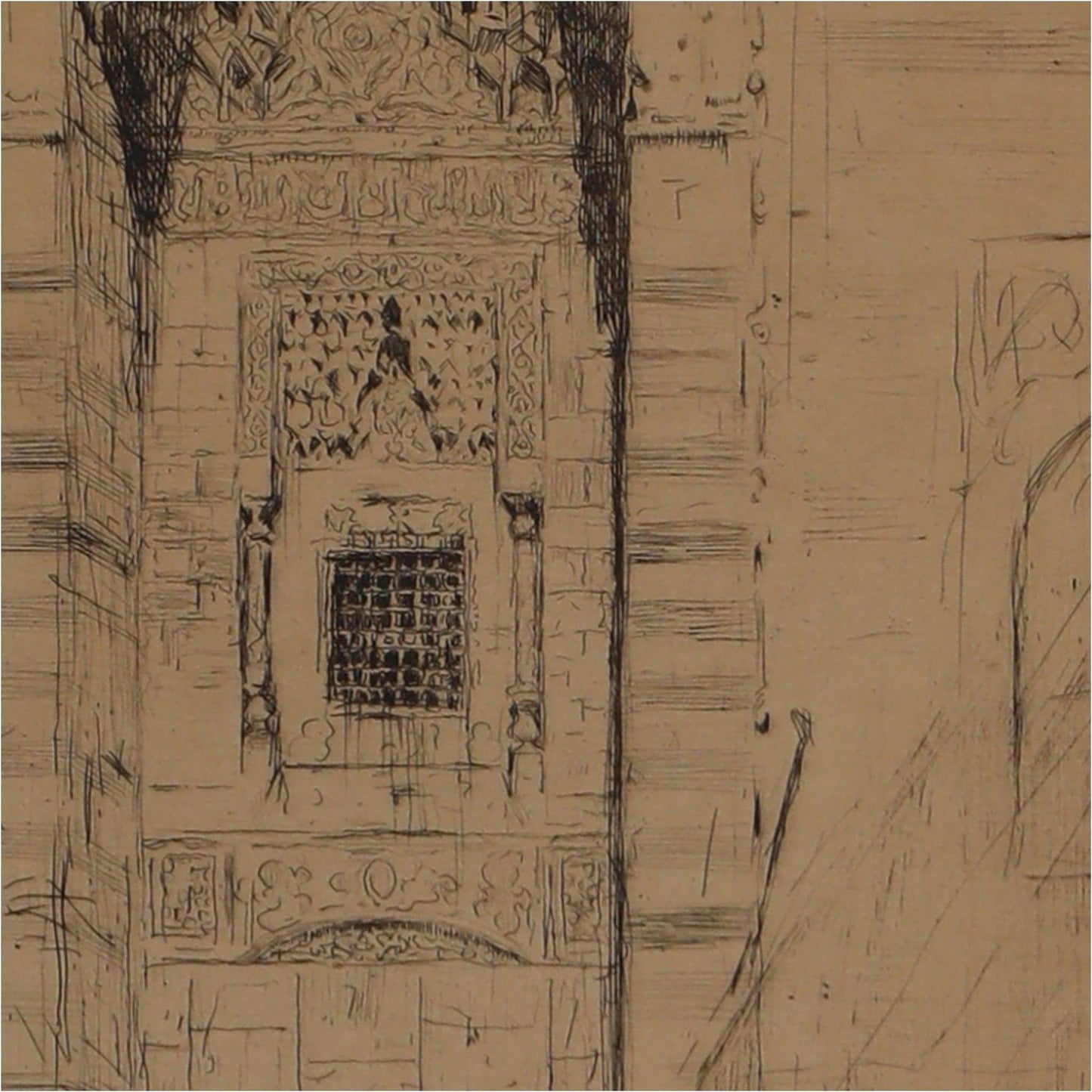 Art - Marius Bauer, Cavalcade In Front Of A Mosque