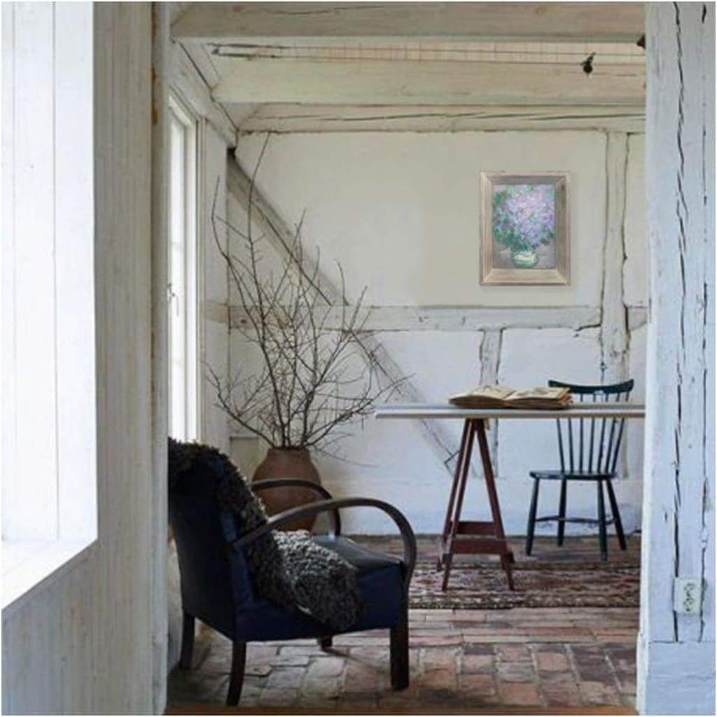 Art - Richard Robbins, Vase Of Blue Flowers