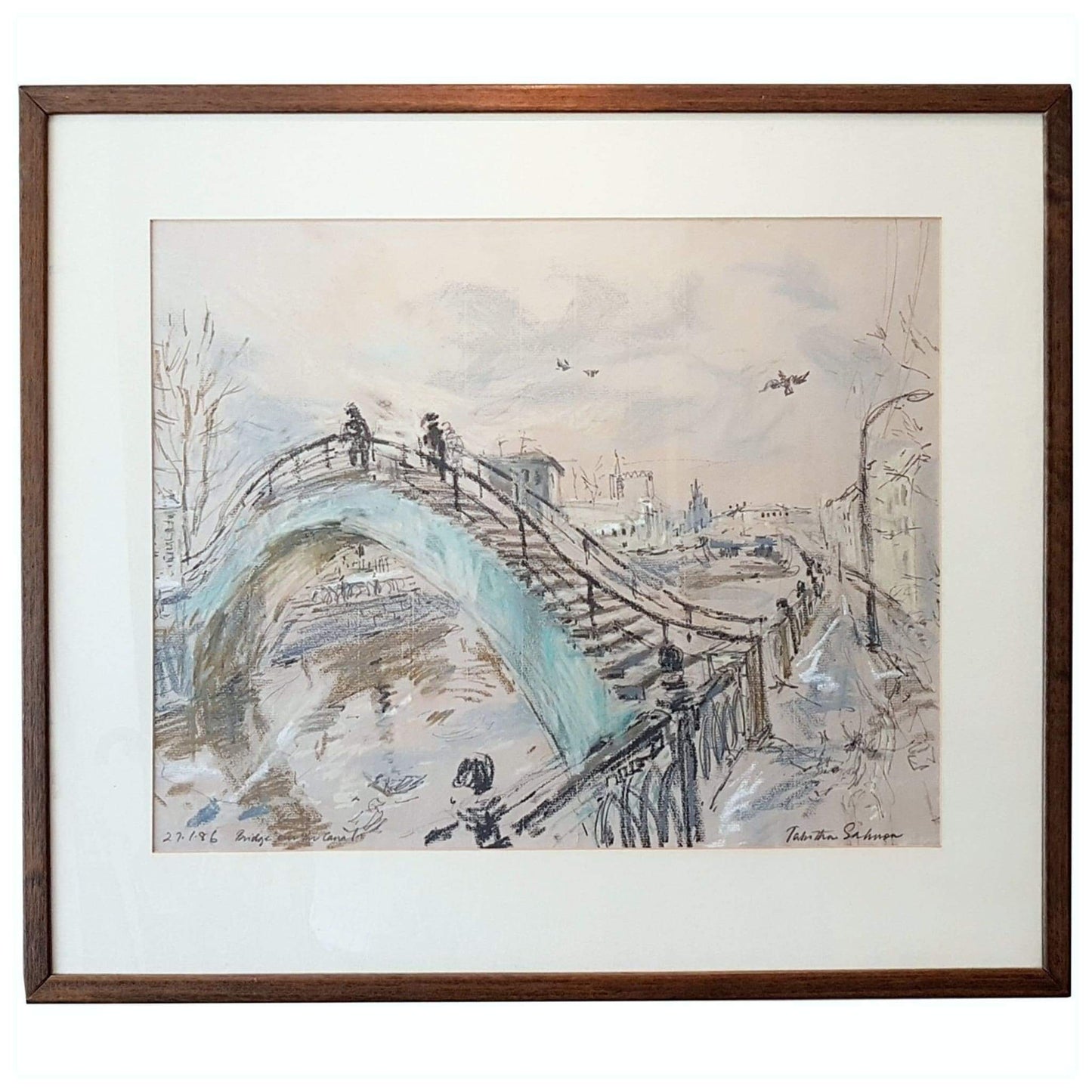 Art - Tabitha Salmon, Footbridge Over The Canal