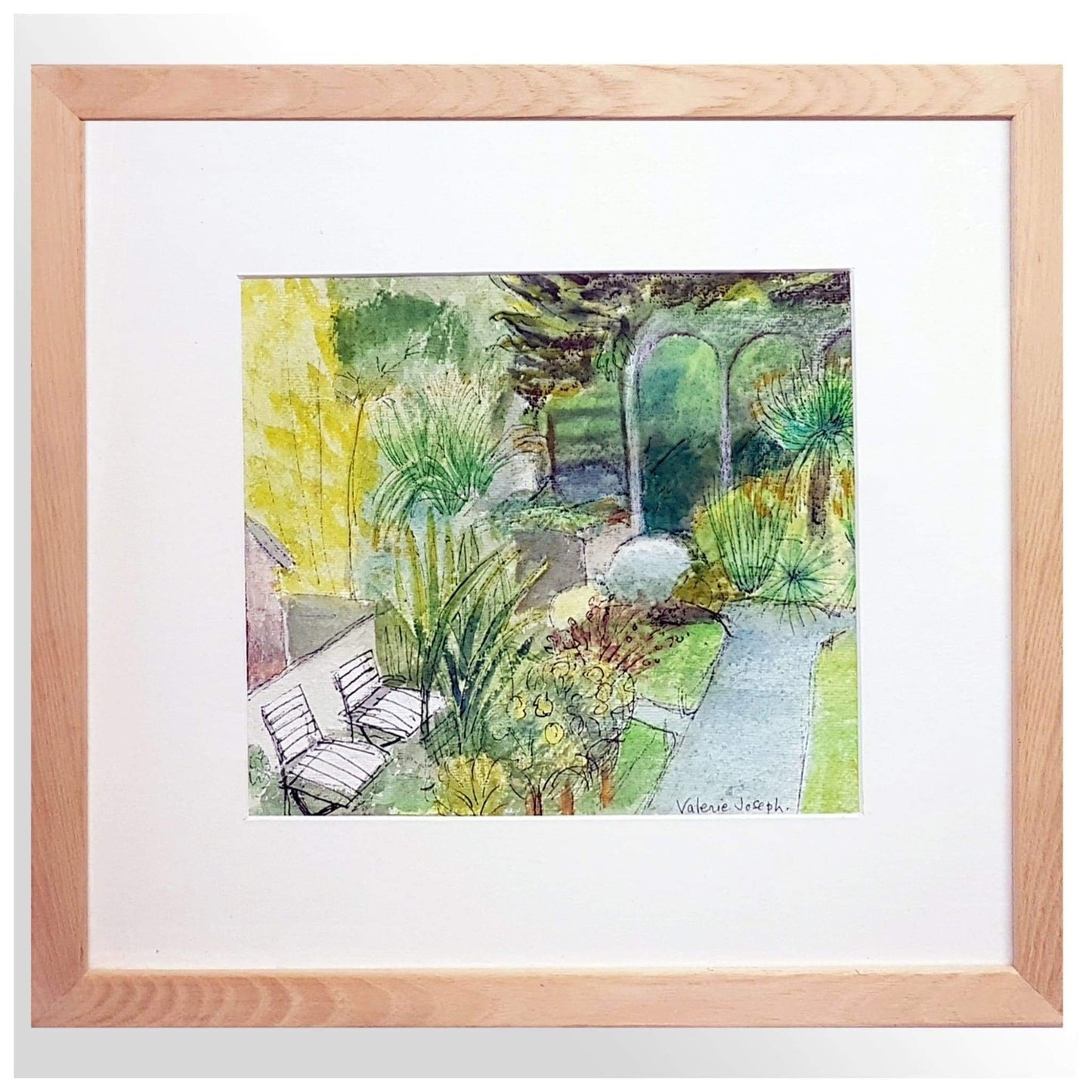 Art - Valerie Joseph, View Of A French Garden