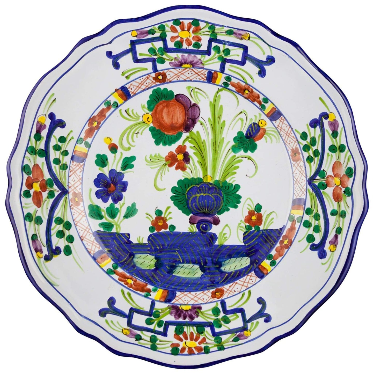 Ceramics - Modern Delft Dinner Plate