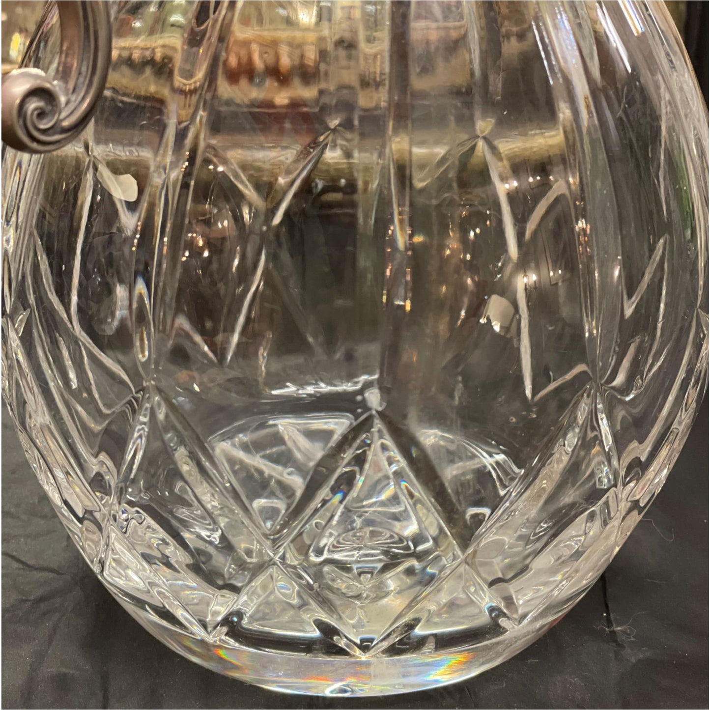 Cut Glass Claret Jug - Glass