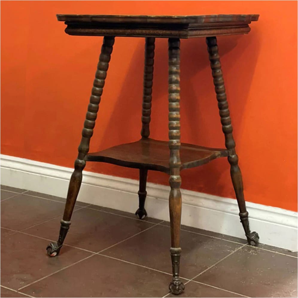 Edwardian Beech Gypsy Table - Furniture