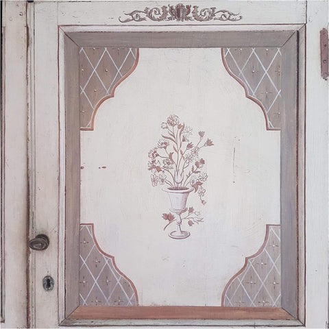 Furniture - George III Cupboard Painted By Fleur Cowles
