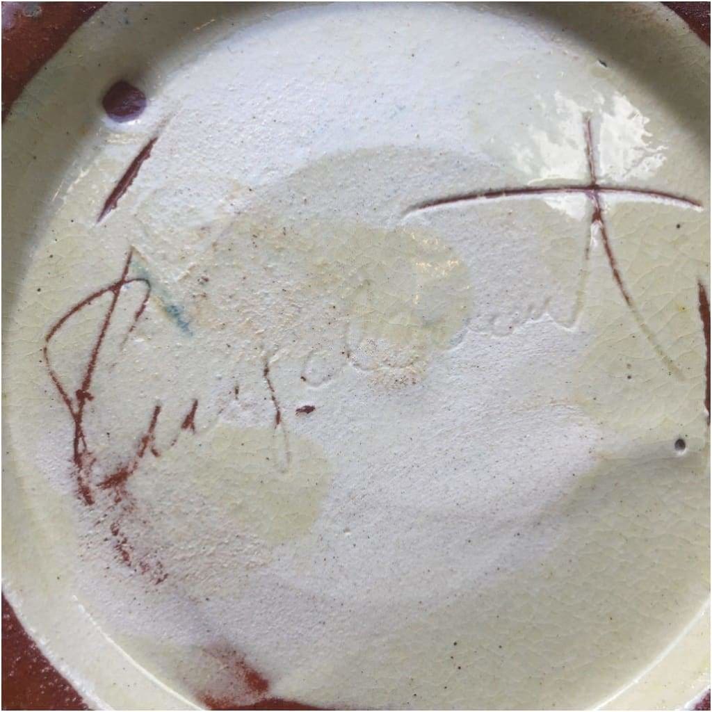 Ceramics - Vintage Puigdemont Studio Pottery Fish Bowl