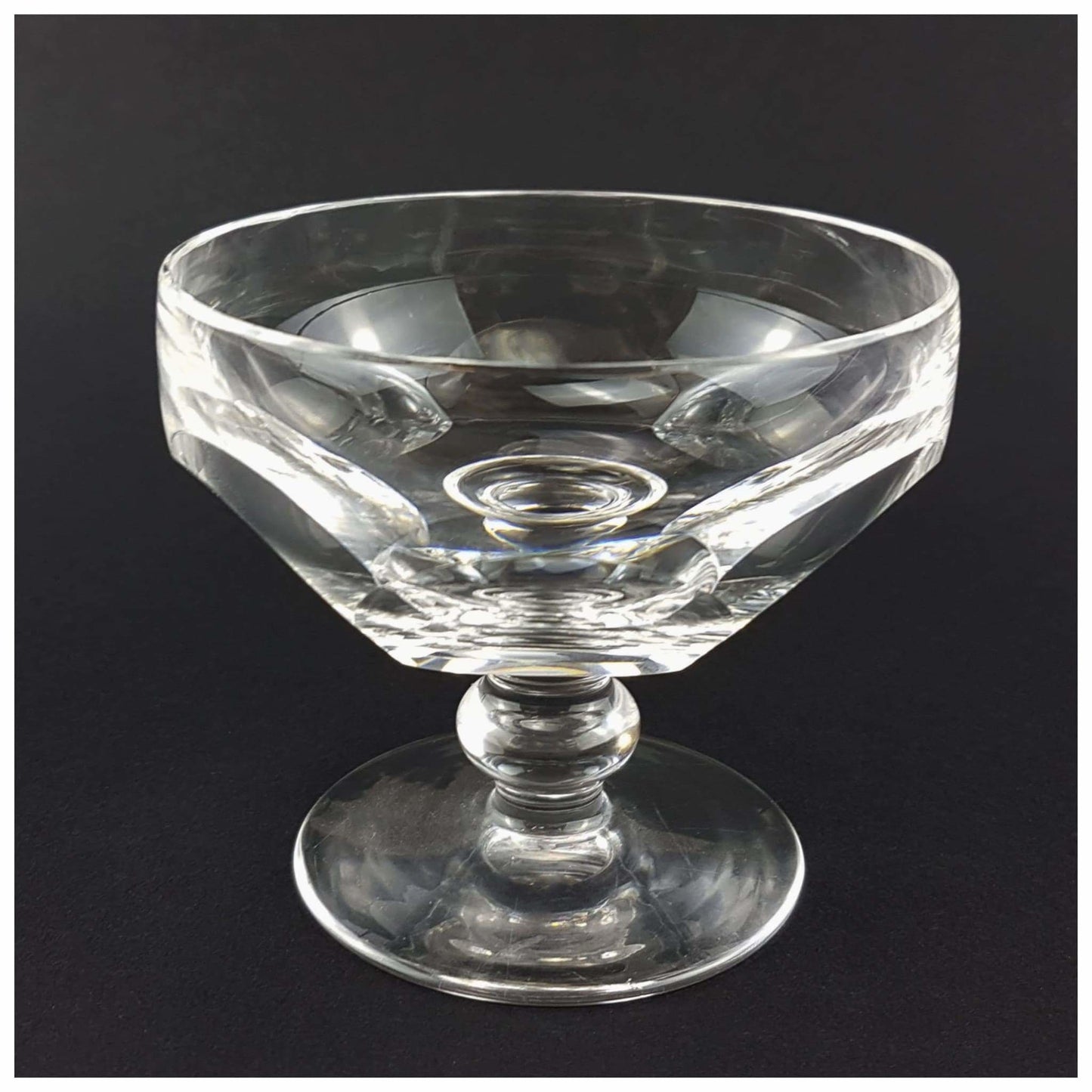Glass - Waterford Pedestal Cut Crystal Sundae Dishes