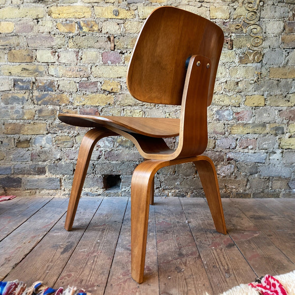 Charles & Ray Eames for Herman Miller DCW Dining Chairs, 1950s