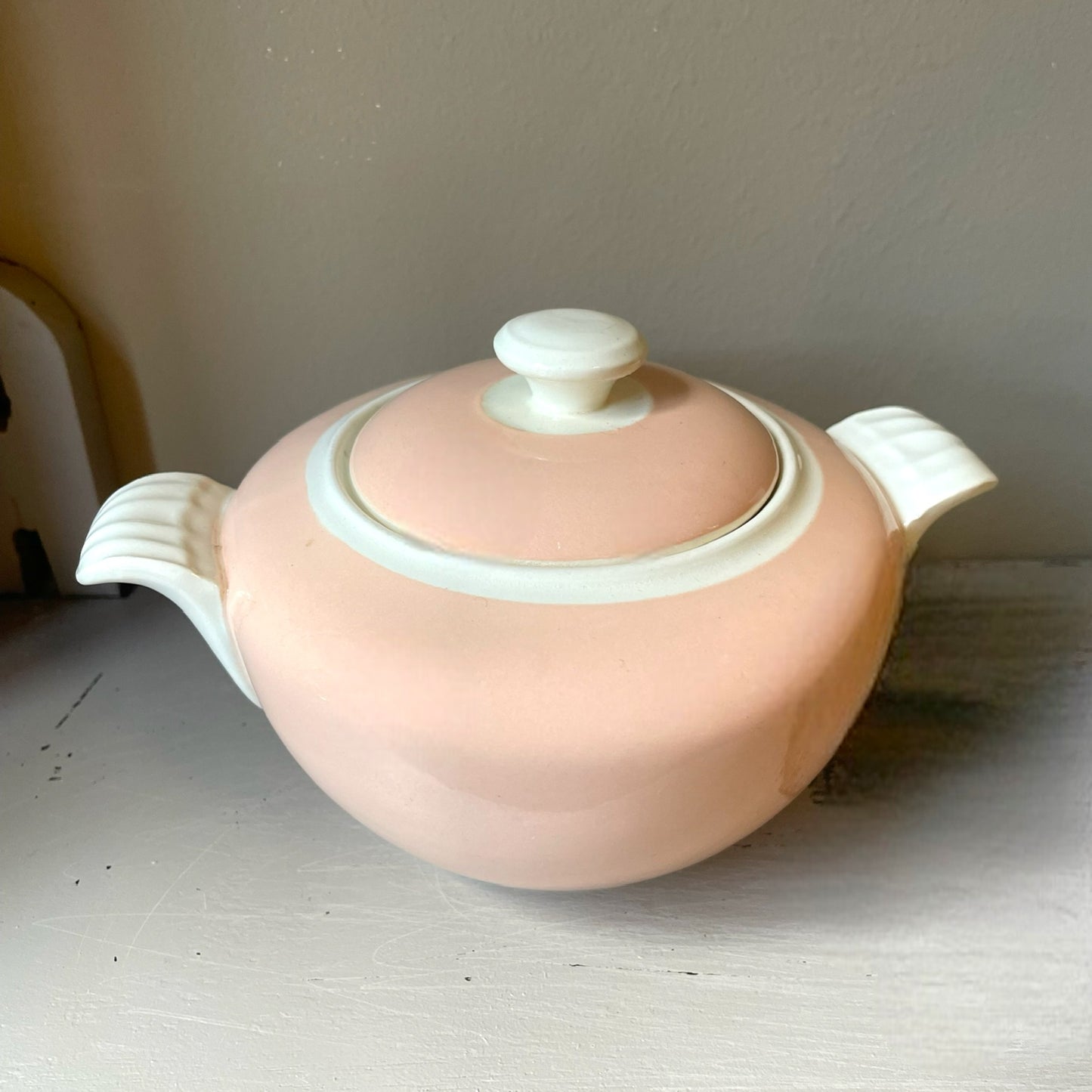 Poole Pottery Lidded Bowl