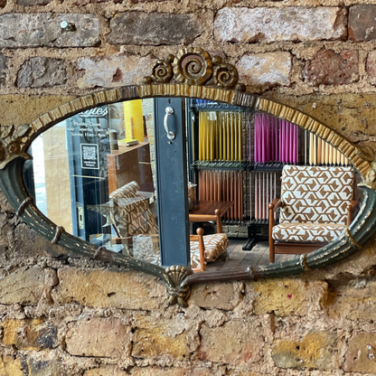 Early C20 Oval Wall Mirror