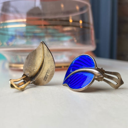 Norwegian Enamel Earrings