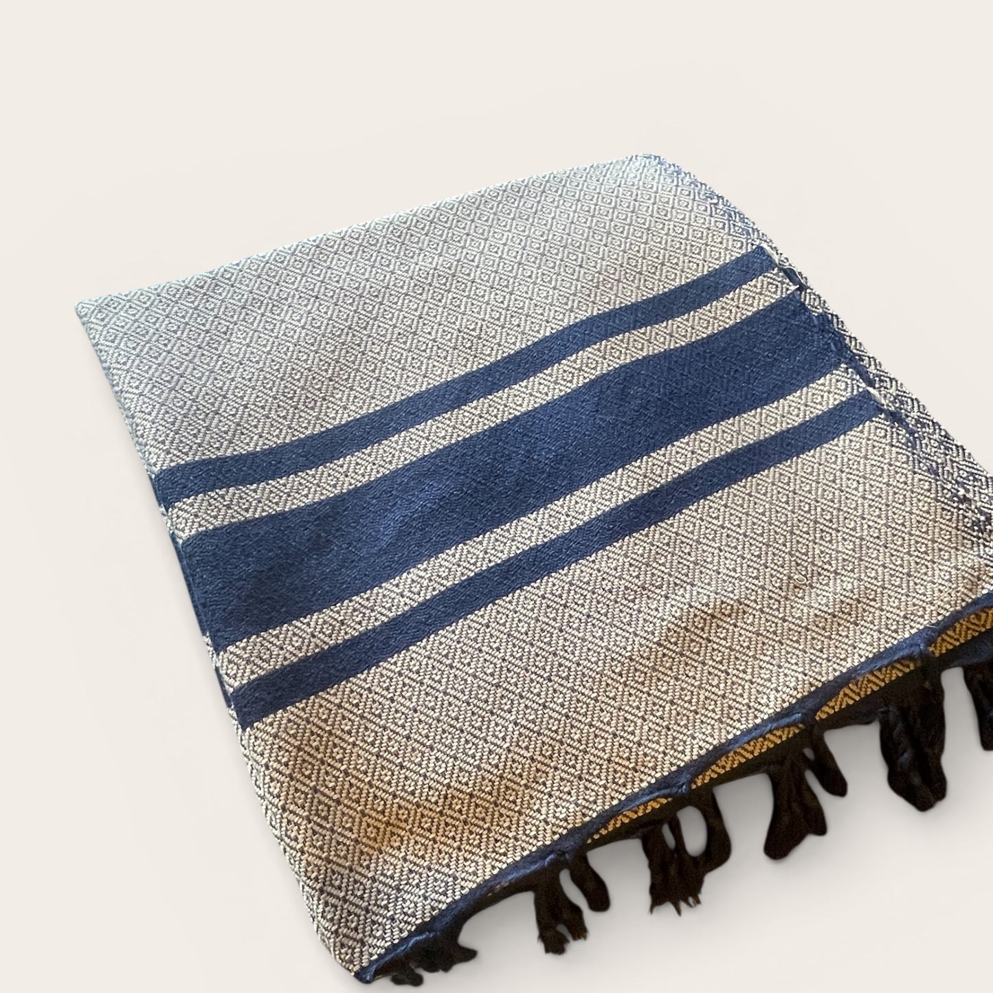 Hand Loomed Cotton Blanket