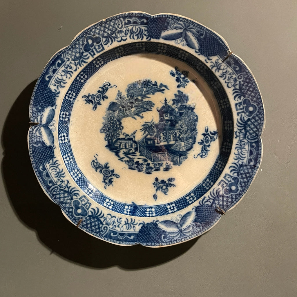 Early Leeds Pottery Plate