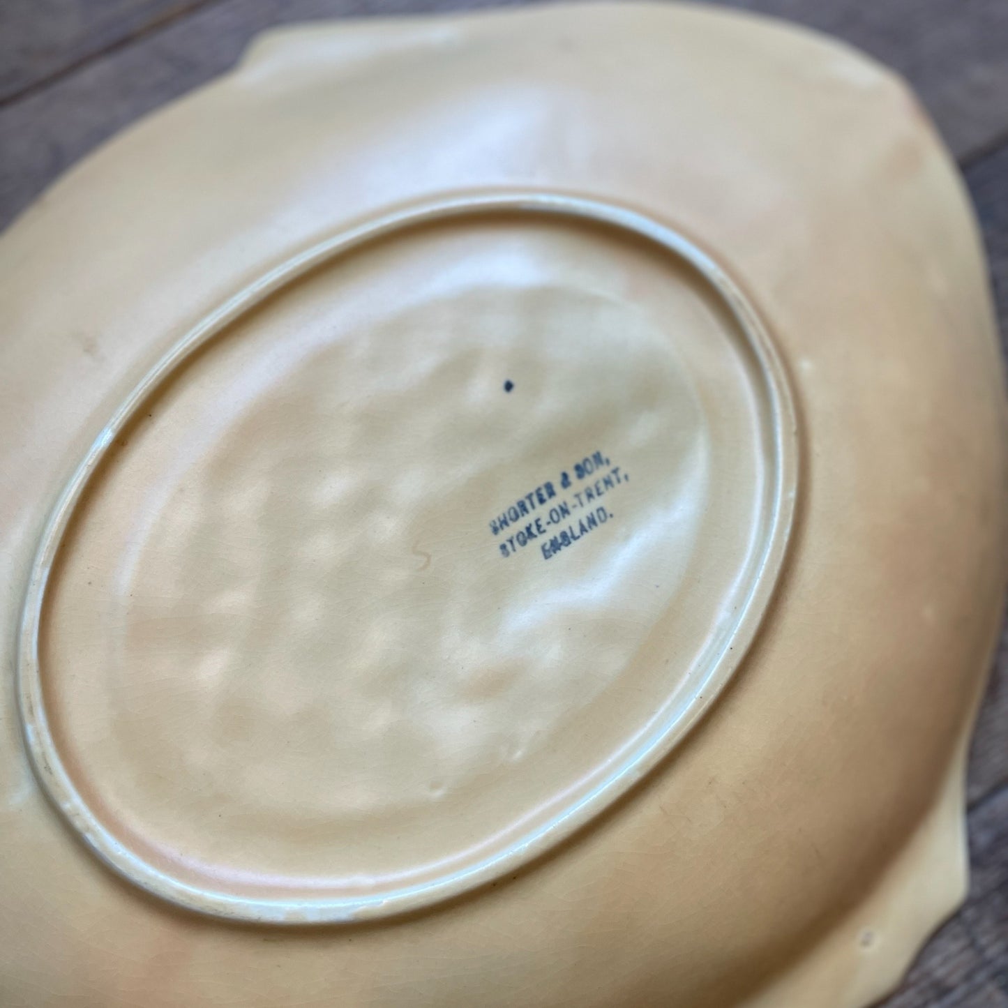 Vintage Art Deco Shorter & Son fish platter