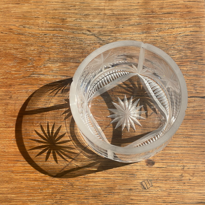 Vintage Cut Glass Bowl