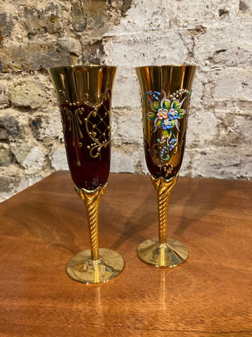 Murano Trefuochi Flutes