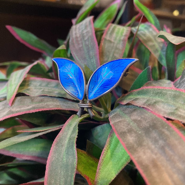 David Andersen Leaf Brooch