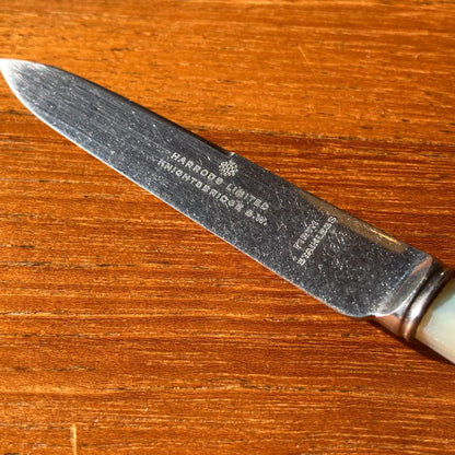 Six Art Deco Fruit Knives