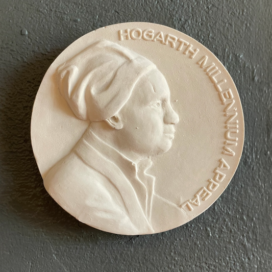 Small Hogarth Wall Plaque