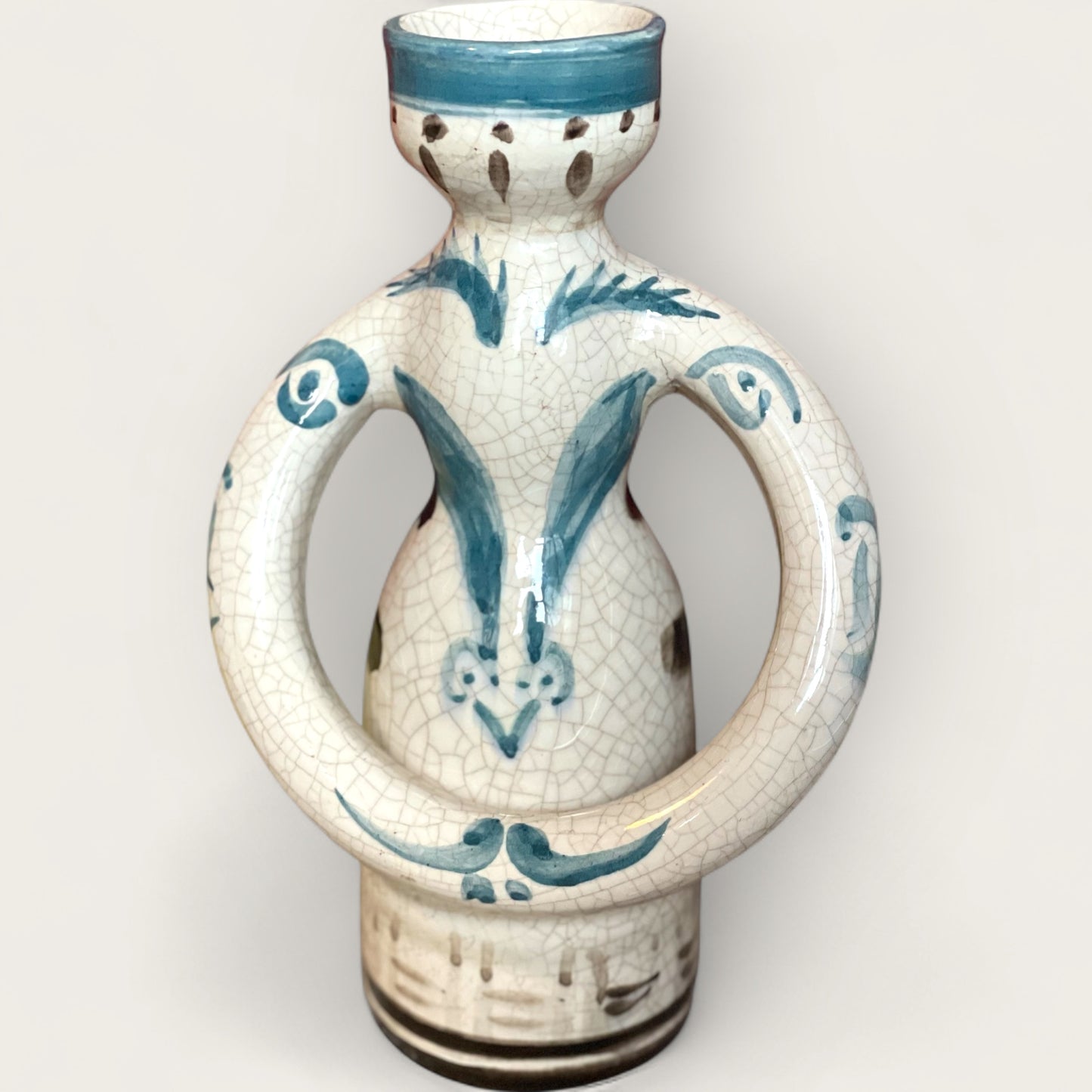 Picasso Style Ceramic Vase