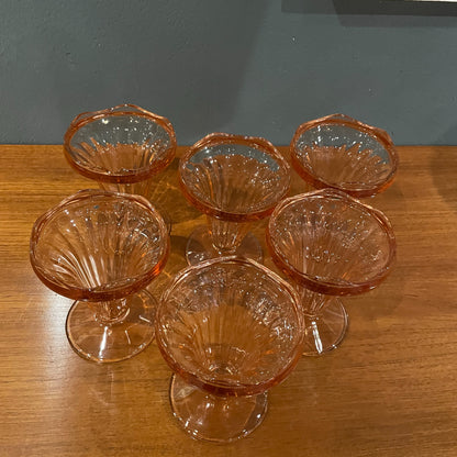 French Ice Cream Glasses