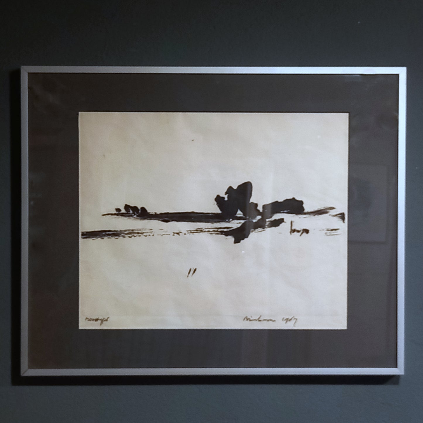 Arie Brinkman Ink Drawing