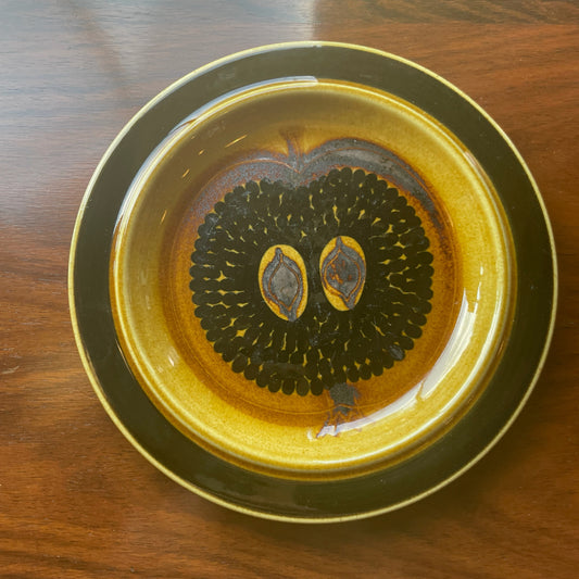 Arabia Brown Apple Plate