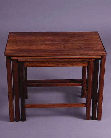 Nest Of Rosewood Tables